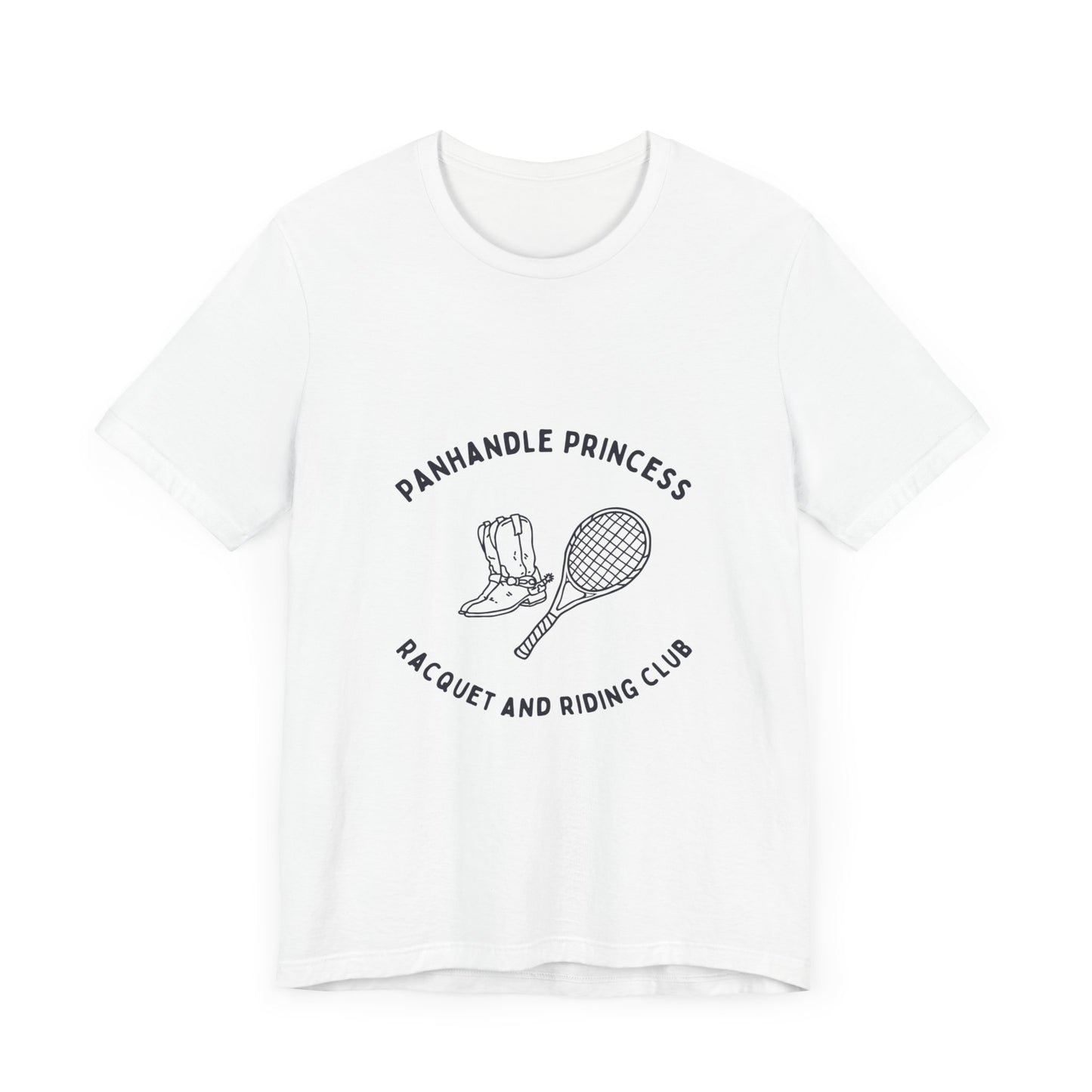 Panhandle Princess Racquet and Riding Tee