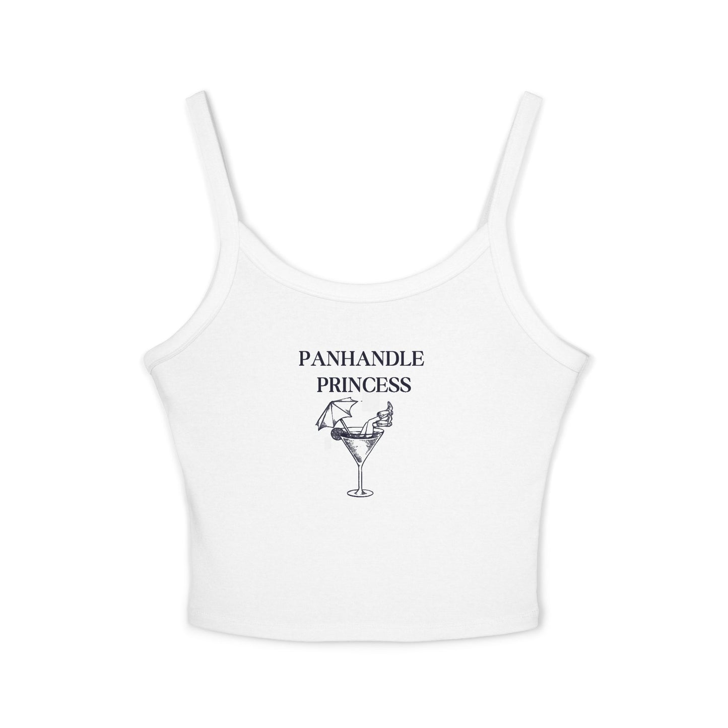 Panhandle Princess Party Spaghetti Strap Tank Top