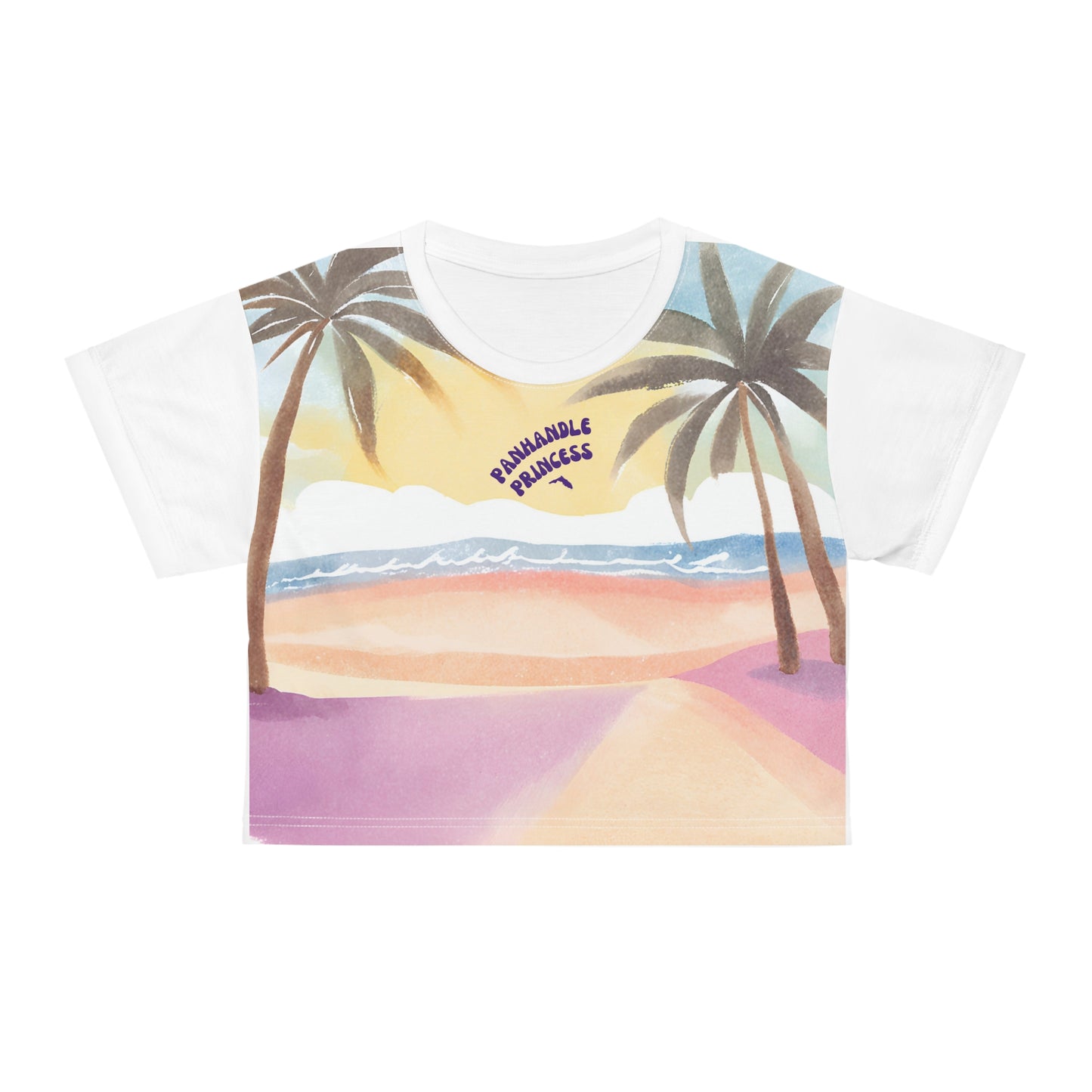 Panhandle Princess Florida Crop Top
