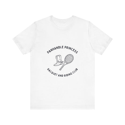Panhandle Princess Racquet and Riding Tee